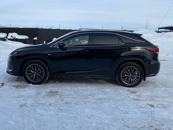 2021 Lexus RX 350 IV Рестайлинг, чёрный, 8000000 рублей - вид 8