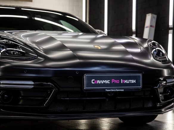 2020 Porsche Panamera 4 II, чёрный, 8100000 рублей - вид 13