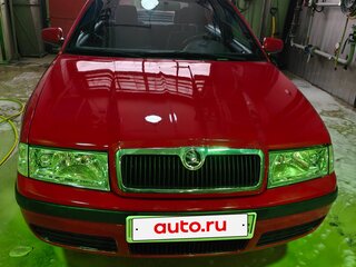 2008 Skoda Octavia I (A4) Рестайлинг, красный, 485000 рублей, вид 2