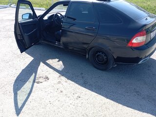 2009 Lada (ВАЗ) Priora I, чёрный, 150000 рублей, вид 4