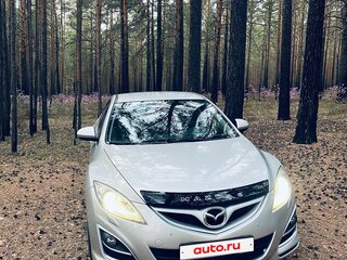 2010 Mazda 6 II (GH) Рестайлинг, серебристый, 1000000 рублей, вид 3
