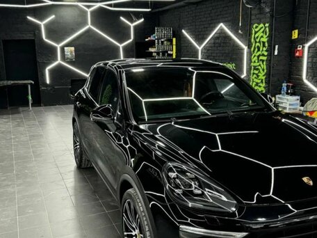 2014 Porsche Cayenne Diesel II Рестайлинг (958), чёрный, 3450000 рублей, вид 3