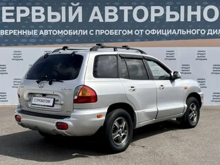 2002 Hyundai Santa Fe I, серебристый, 700000 рублей, вид 5