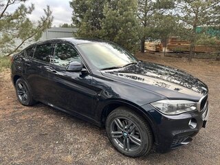 2016 BMW X6 30d II (F16), синий, 3800000 рублей, вид 3