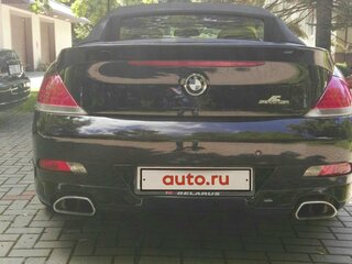 2004 BMW 6 серии 645i II (E63/E64), чёрный, 2129113 рублей, вид 3