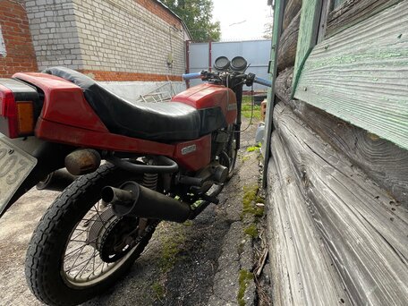 1991 Jawa 350/638, красный, 55000 рублей, вид 4