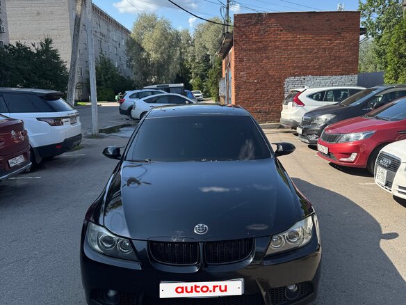 2005 BMW 3 серии 325i V (E90/E91/E92/E93), чёрный, 950000 рублей - вид 1