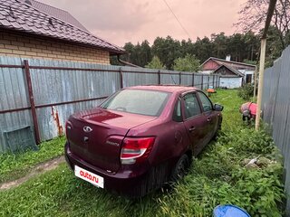 2013 Lada (ВАЗ) Granta I, красный, 410000 рублей, вид 3
