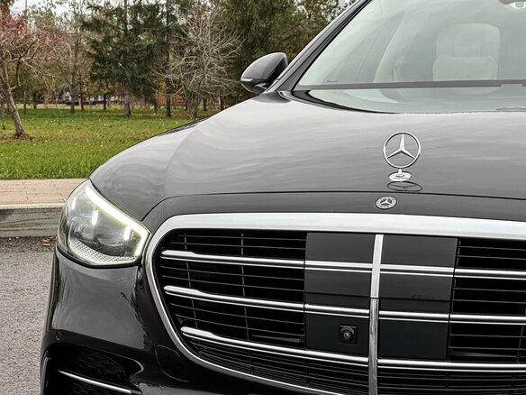 2021 Mercedes-Benz S-Класс 350 d Long 4MATIC VII (W223), чёрный - вид 1