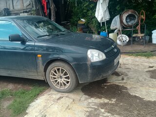 2008 Lada (ВАЗ) Priora I, чёрный, 160000 рублей, вид 2