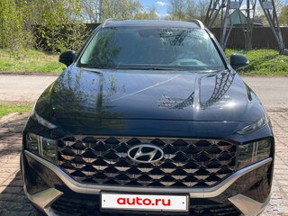 2020 Hyundai Santa Fe IV Рестайлинг, чёрный, 4000000 рублей, вид 3