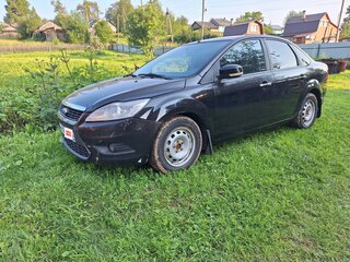 2008 Ford Focus II Рестайлинг, чёрный, 450000 рублей, вид 1