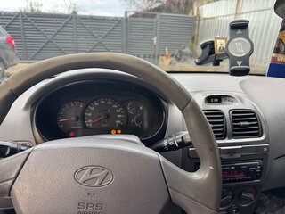 2004 Hyundai Accent ТагАЗ II, бежевый, 250000 рублей, вид 5