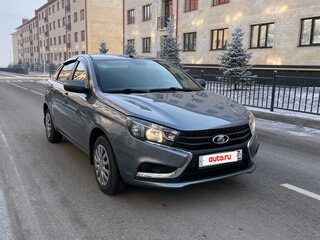 2017 Lada (ВАЗ) Vesta I, серый, 870000 рублей, вид 3