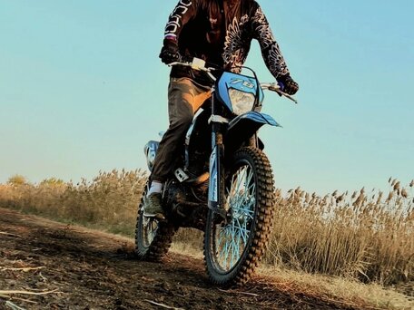 2024 Motoland Enduro 250, голубой, 90000 рублей, вид 1