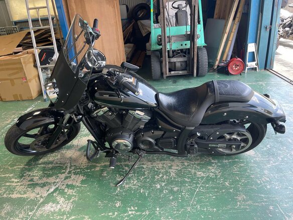 2014 Yamaha XVS1300, чёрный, 690000 рублей - вид 16