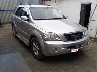 2008 Kia Sorento I Рестайлинг, серебристый, 1200000 рублей, вид 5