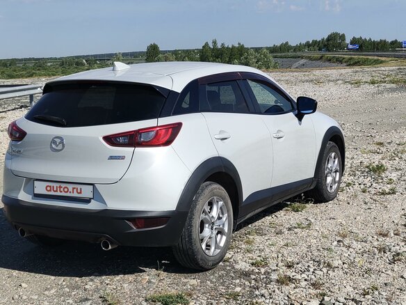 2016 Mazda CX-3 I, белый, 1500000 рублей - вид 7