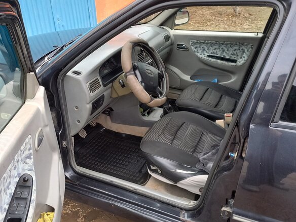 2008 Chery Amulet (A15) I, чёрный, 280000 рублей - вид 8