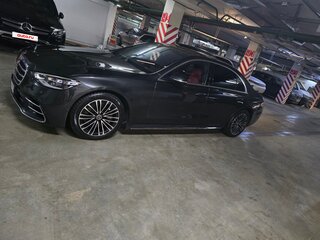 2021 Mercedes-Benz S-Класс 450 4MATIC VII (W223), чёрный, 9500000 рублей, вид 4