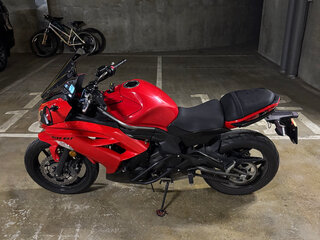 2012 Kawasaki ER-6F (Ninja 650R), красный, 550000 рублей, вид 2