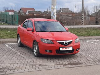 2006 Mazda 3 I (BK) Рестайлинг, красный, 300000 рублей, вид 3