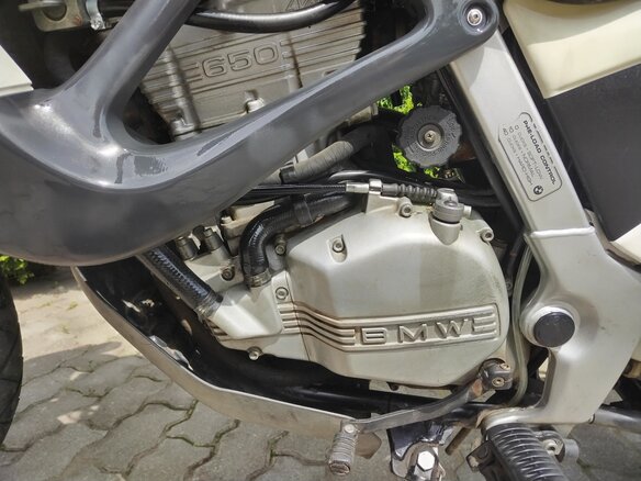 1996 BMW F 650, белый, 250000 рублей - вид 8