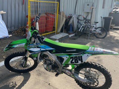 2020 Kawasaki KX 250, зелёный, 560000 рублей, вид 4