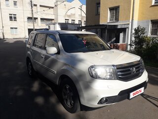 2014 Honda Pilot II Рестайлинг, белый, 2300000 рублей, вид 3