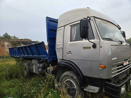 2005 КамАЗ 53215, серый, 900000 рублей, вид 2