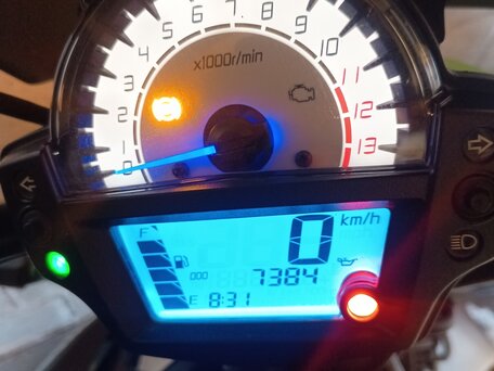 2013 Kawasaki ER-6N, зелёный, 460000 рублей, вид 1