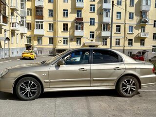 2007 Hyundai Sonata ТагАЗ IV (EF) Рестайлинг, бежевый, 320000 рублей, вид 3