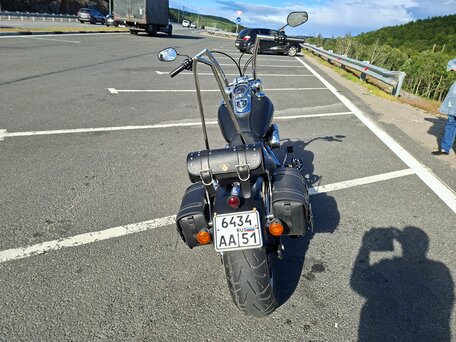 2012 Harley-Davidson Fat Bob, чёрный, 800000 рублей, вид 4