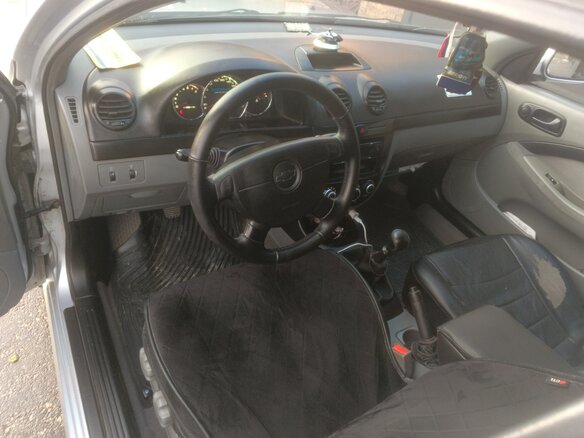 2007 Chevrolet Lacetti I, серый, 450000 рублей - вид 8