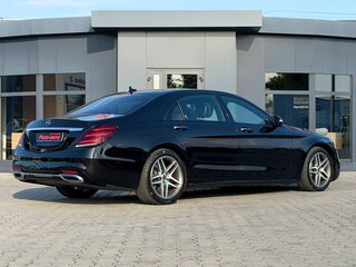 2019 Mercedes-Benz S-Класс 350 d Long VI (W222, C217) Рестайлинг, чёрный, 4990000 рублей, вид 4