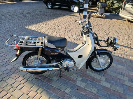 2019 Honda Super Cub, синий, 124000 рублей, вид 3