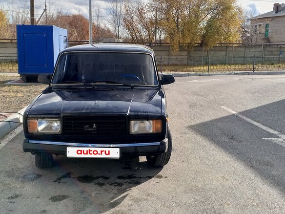 2011 Lada (ВАЗ) 2107, синий, 105000 рублей