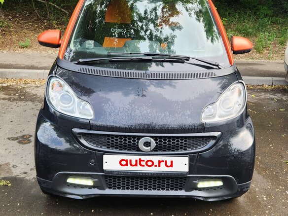 2015 Smart Fortwo II, чёрный, 600000 рублей - вид 1