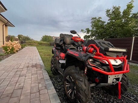 2016 BRP Can-Am Outlander X MR 1000R, красный, 1550000 рублей, вид 1