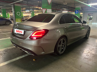 2019 Mercedes-Benz C-Класс 180 IV (W205) Рестайлинг, серебристый, 2900000 рублей, вид 3