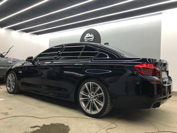 2016 BMW 5 серии 528i xDrive VI (F10/F11/F07) Рестайлинг, чёрный, 2650000 рублей - вид 6