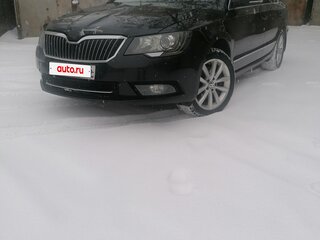 2013 Skoda Superb DSG II Рестайлинг, чёрный, 910000 рублей, вид 1