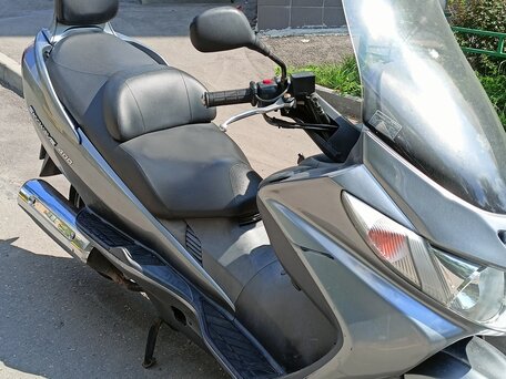 2004 Suzuki Burgman (SkyWave) 400, серебристый, 190000 рублей, вид 3
