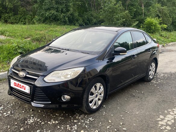 2011 Ford Focus III, чёрный