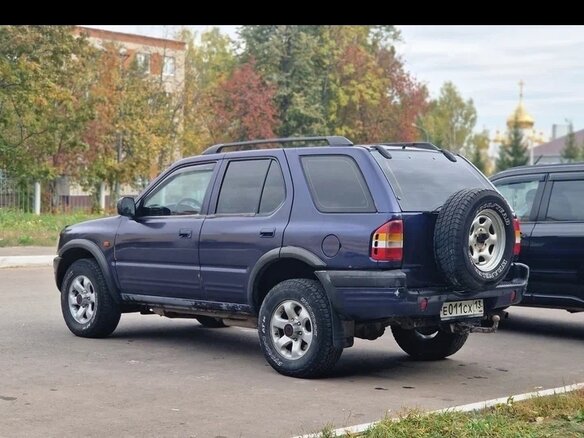 1999 Opel Frontera B, синий, 250000 рублей - вид 10