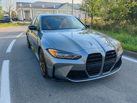 2022 BMW M3 Competition Package VI (G80), серый, 11990000 рублей - вид 10