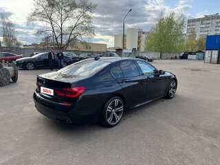 2016 BMW 7 серии 740d xDrive VI (G11/G12), чёрный, 3690000 рублей, вид 2