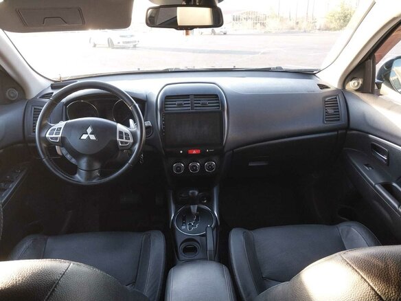 2012 Mitsubishi ASX I, чёрный, 1350000 рублей - вид 4