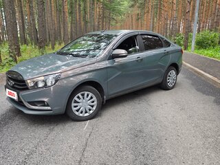 2022 Lada (ВАЗ) Vesta I, синий, 1080000 рублей, вид 4