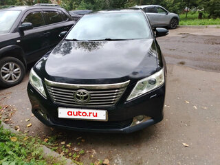 2014 Toyota Camry VII (XV50), чёрный, 1950000 рублей, вид 2